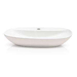 BACHA DE APOYO MURA COD: 9605 60 X 40 X 13 CM BLANCA