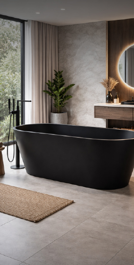 BAÑERA EXENTA BLACK
